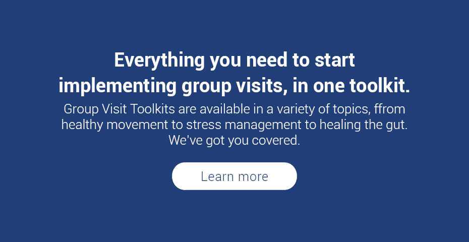 Group Visit FB group ad