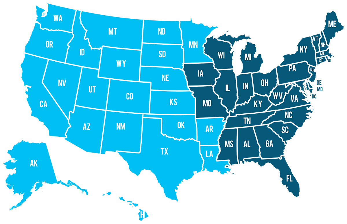 Rep Territory Map